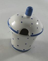 Gmundner Keramik-Dose/Senf